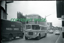 35mm B/W Neg Teesside Municipal Leyland PD2 / Roe SVN25 ~ 225 Ex Teesside RTB 25