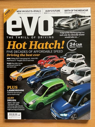 Evo magazine issue 195 may - magazine,