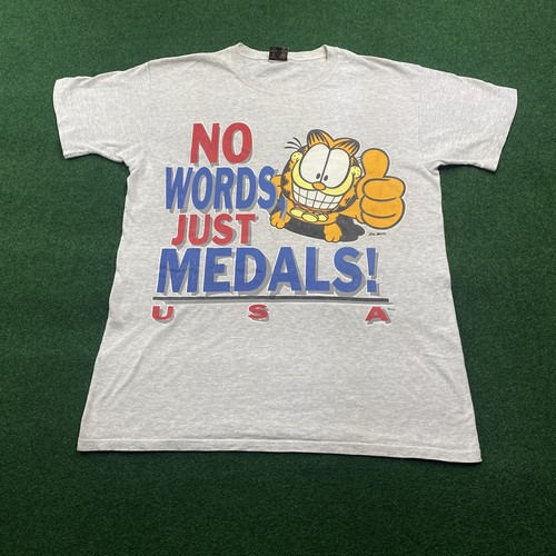 Vintage garfield shirt - garfield, l