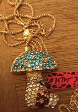 Toad Stool Necklaces. Betsey