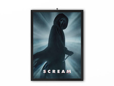 Scream Horror Movie Poster Print Cinema Halloween | A5 A4 A4 A3 A2 A1 Maxi | 57