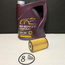 5L OIL CHANGE SERVICE KIT + FILTER FOR AUDI TT 3.2 V6 VR6 QUATTRO 03-10