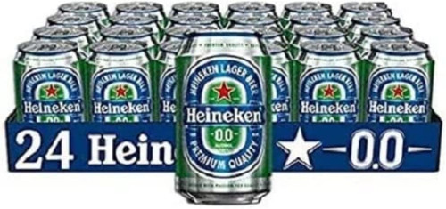 Heineken alcohol free beer - 0.0,