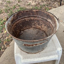 Planter Tub Bucket Vintage