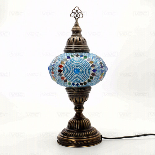 Green turkish mosaic table - mosaic,