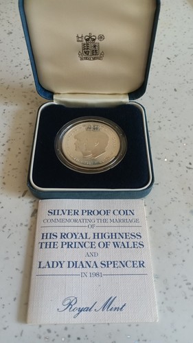 1981 silver proof - proof, £5