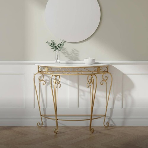 Iron console table - iron,
