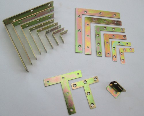 Zinc yellow passivated corner - yellow,