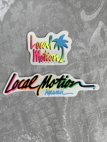Vintage local motion - local,