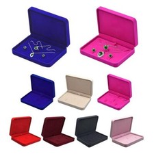Velvet Jewelry Set Display Box Necklace Bracelet Jewelry Piece Storage Case