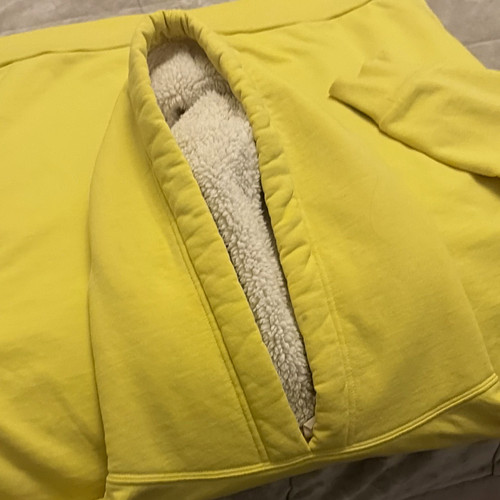 Gap yellow sherpa lined - gap,