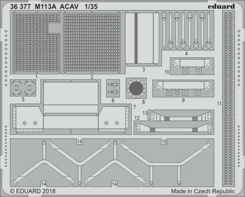 Eduard 36377 apc m113a - eduard,