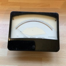 vintage panel meter, Precision