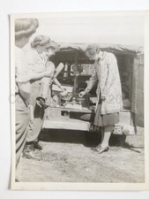 Women & Scales In A Van - WW2