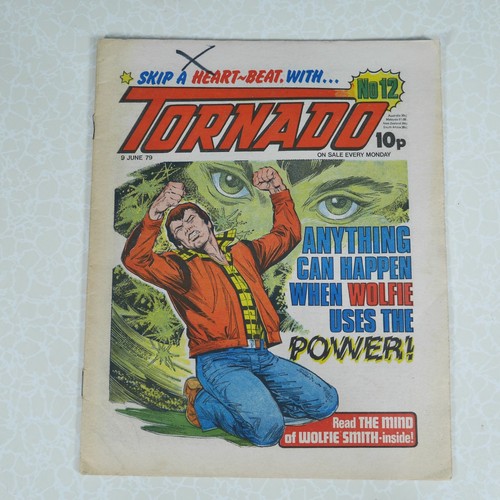 Vintage british comic tornado - british,