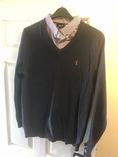 MENS NEXT MOCK SHIRT JUMPER