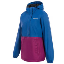 Karrimor womens jacket coat half zip padded hooded blue/purple RRP£65 size XS(8)