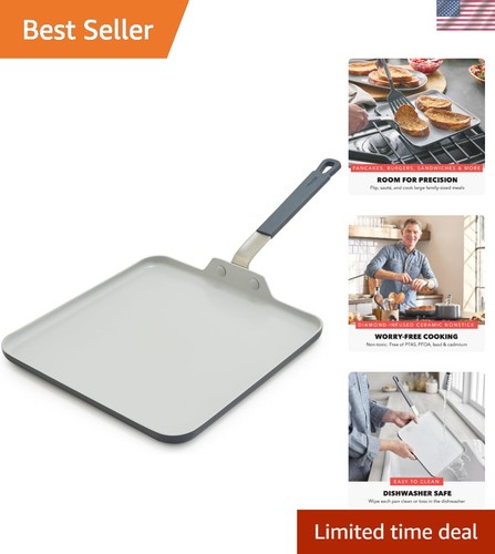Nonstick square griddle pan - nonstick,
