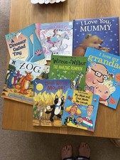 8 Children's Picture Reading Books by Various Authors 