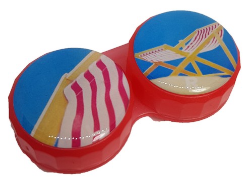 Beach sun lounger flat contact - flat,