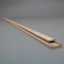 Oak Baserail - 41mm Grooved