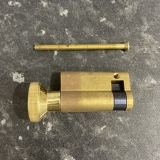 Iseo Brass Thumburn Euro Profile Cylinder 55mm 10/45 Brand New 