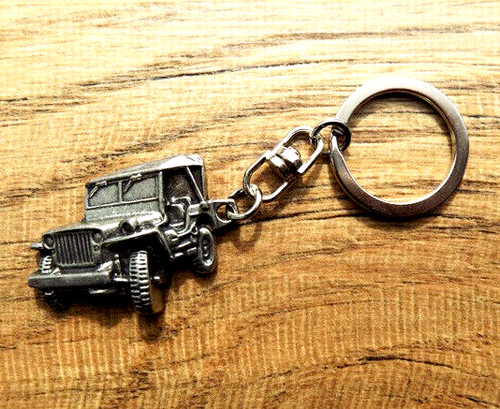 Jeep willys key ring - ring, fob