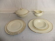 Alfred Meakin Royal Marigold - ivory & gilded rim tableware - R9 #