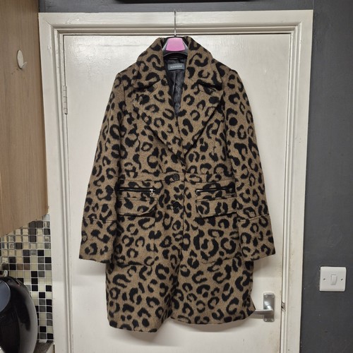 Sosandar leopard print wool - sosandar,