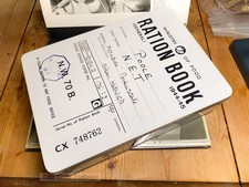Novelty Ration Book world war