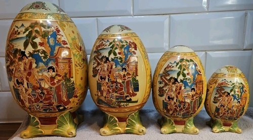 Vintage satsuma porcelain - 4, x