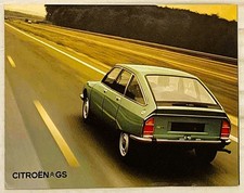 Citroen GS brochure 1972 -
