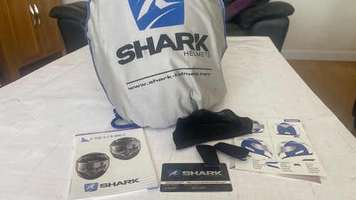 Motorcycle crash helmet shark - helmet,,