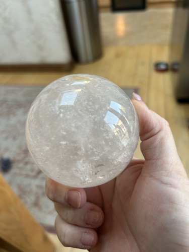 Large natural clear quartz - clear,