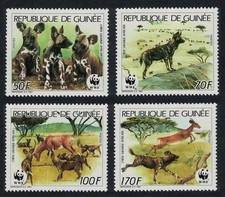 Guinea WWF African Wild Dog 4v