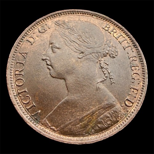 1884 one penny - penny, freeman