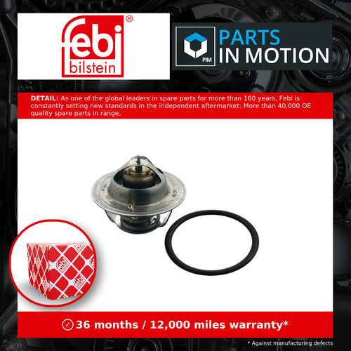 Coolant thermostat 18274 febi - thermostat,