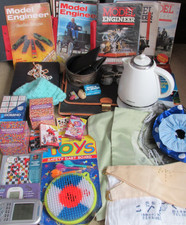 Box of stuff for car boot