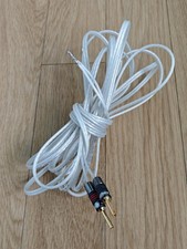 QED Silver Micro Speaker Cable 5m with AIRLOC Forte Plugs