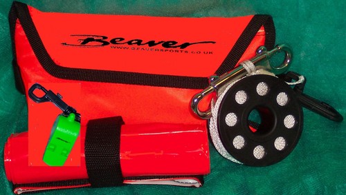 Beaver scuba reel dsmb with - reel, &