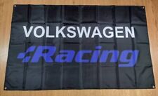 Banner Garage Workshop Vw Volkswagen Sign Golf Display Pvc Car Flag Show Audi Po