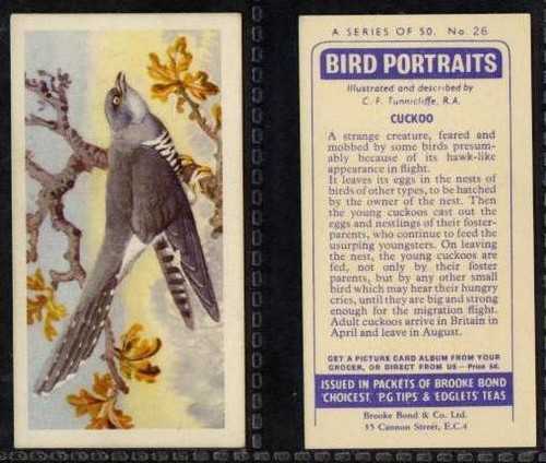 Brooke bond bird portraits - bond,,