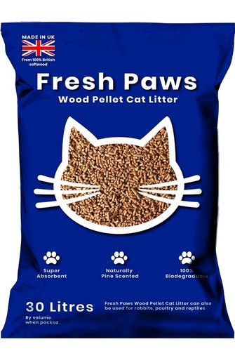 Fresh paws premium - wood, pellet