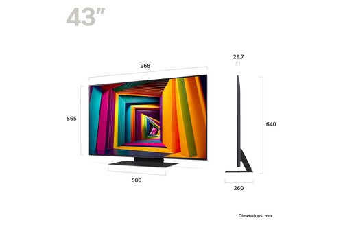 Ultra hd hdr smart - 43", 4k