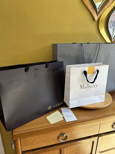 Mulberry gift bags - 3, x