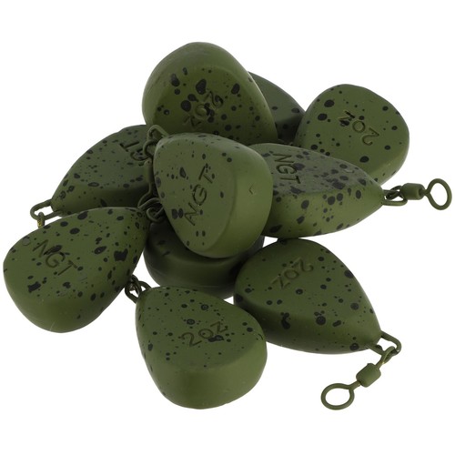 Carp fishing lead - lead, flat