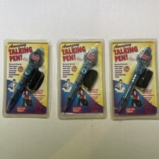 Amazing Talking Pen! Lot Of 3