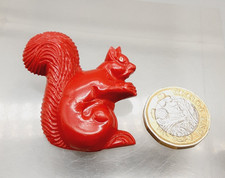 Vintage Red Plastic Tufty