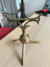 Late C19th Brass Fire Dog