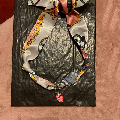 Women satin twilly scarf - women's,